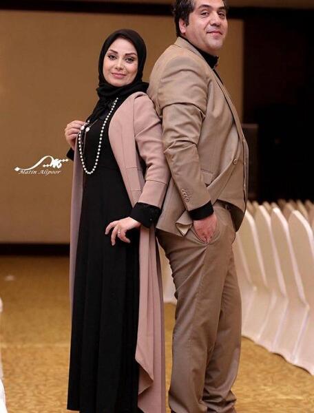 عکس جدید صبا راد و همسرش