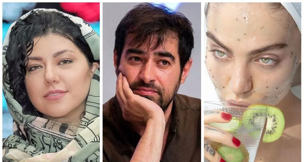 عکس های شهاب حسینی با همسرش