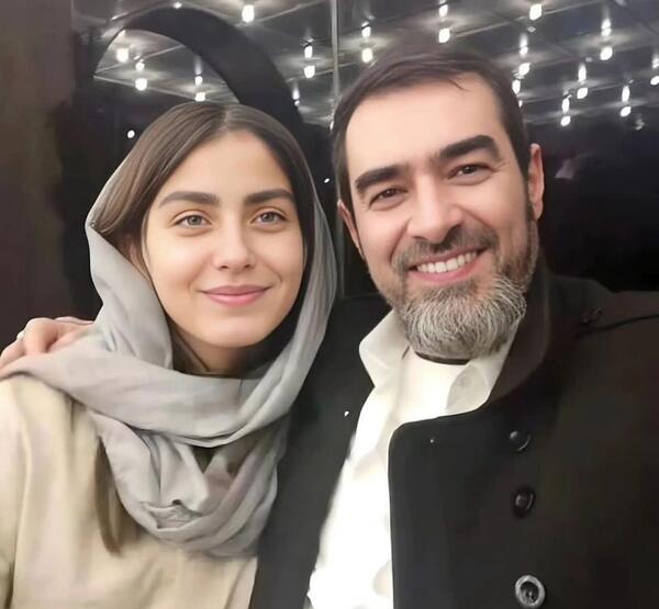عکس شهاب فالجی و دخترش