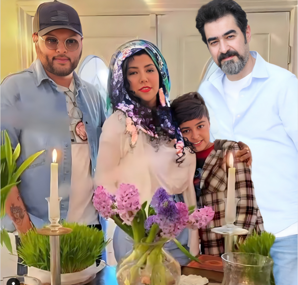 عکس خانوادگی شهاب عباسی