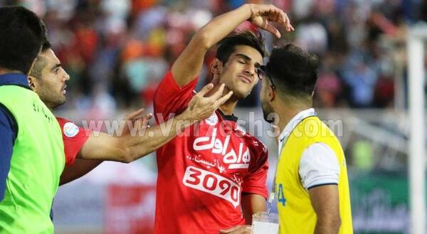عکس شهاب زاهدی در تیم پرسپولیس