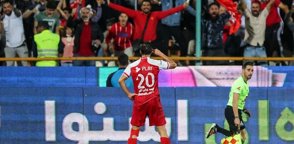 عکس شهاب زاهدی در تیم پرسپولیس