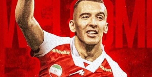 عکس شهاب زاهدی با پیراهن پرسپولیس