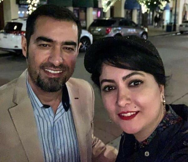 عکس بازیگر شهاب حسینی و همسرش