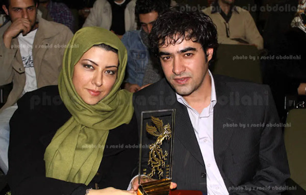 عکس شهاب حسینی همسرش