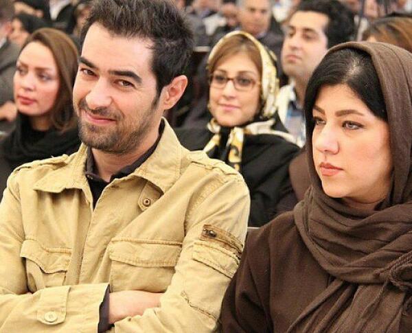 عکس شهاب حسینی همسرش