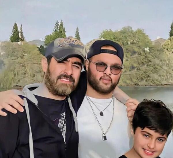 عکس شهاب حسینی در پوست شیر
