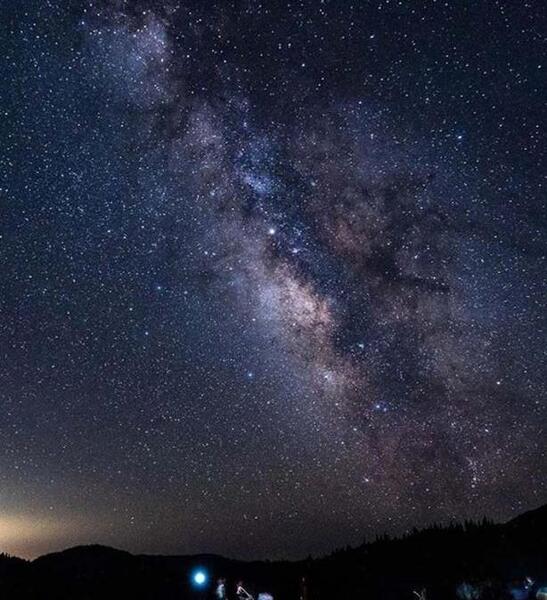 عکس شهاب سنگ آسمان