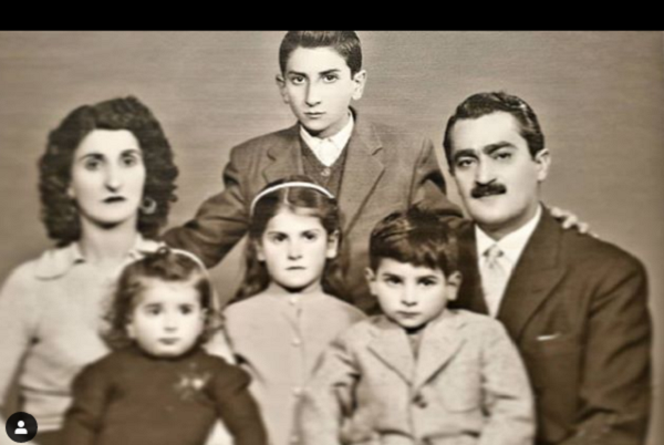 عکس هوتن شکیبا و پدرش