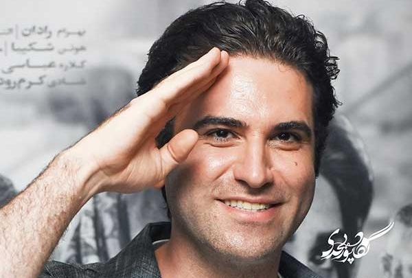 عکس هوتن شکیبا با همسرش