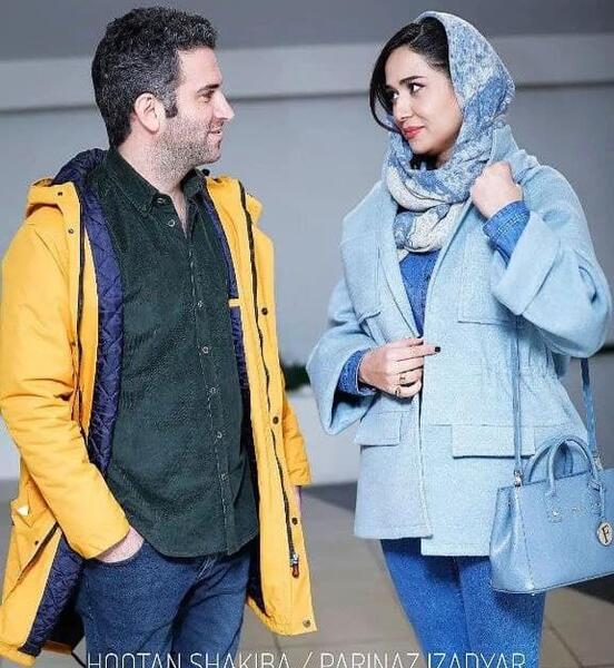 عکس هوتن شکیبا و پریناز ایزدیار