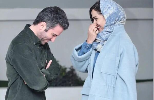 عکس هوتن شکیبا و پریناز ایزدیار