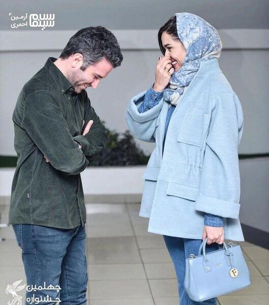 عکس هوتن شکیبا و پریناز ایزدیار