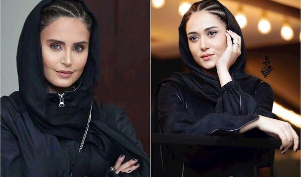 عکس هوتن شکیبا و پریناز ایزدیار