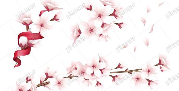 عکس شکوفه بهاری کارتونی