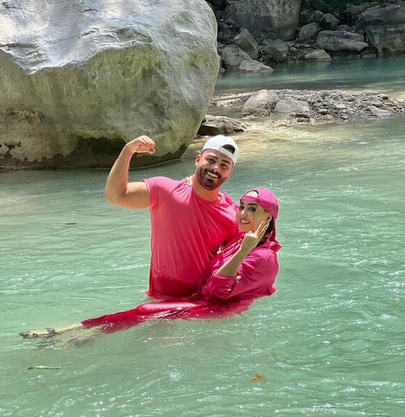 عکس شکوفه و علیرضا رمضانی