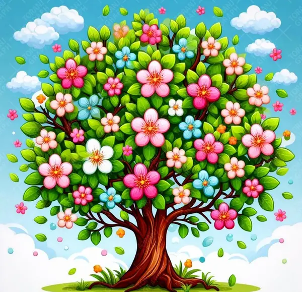عکس تک شکوفه