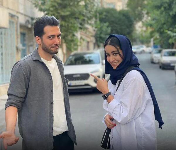 عکس واقعی شاهین در فیلم از سرنوشت