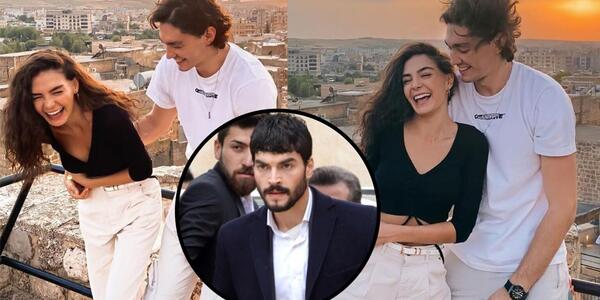 عکس ابرو شاهین با همسرش