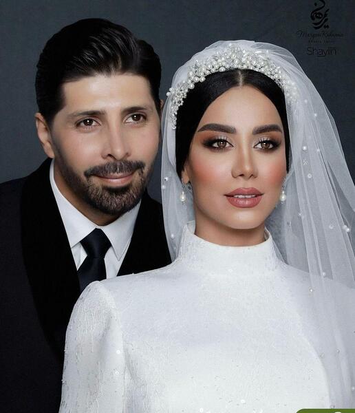 عکس عروسی ابرو شاهین