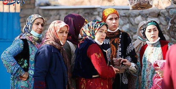 عکس شیرین و روژان در سریال نون خ