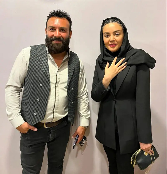 عکس شیرین نون خ با ببرش
