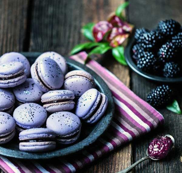 عکس از شیرینی ماکارون