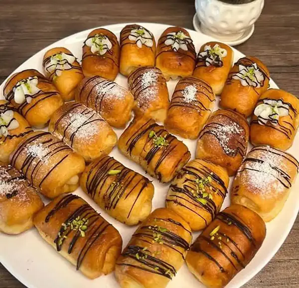 عکس شیرینی دانمارکی ساده