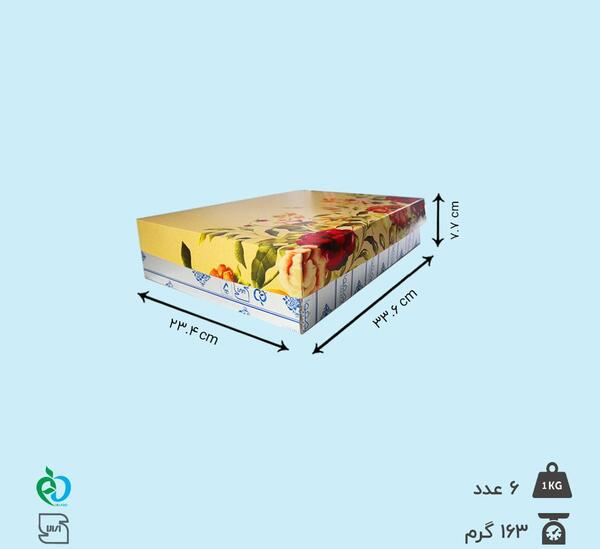 عکس جعبه شیرینی دانمارکی