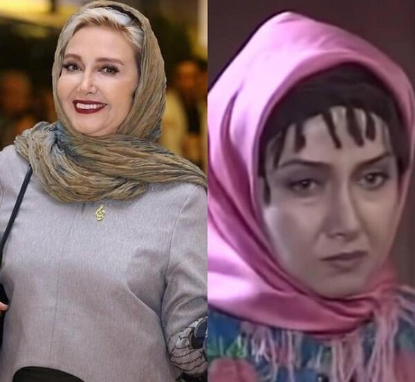 عکس خاله شیرین در سریال پس از باران