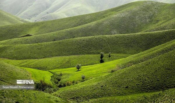 عکس کوه شیرین سوار