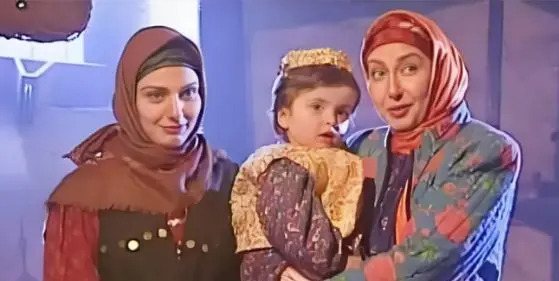 عکس بزرگی شیرین در سریال پس از باران