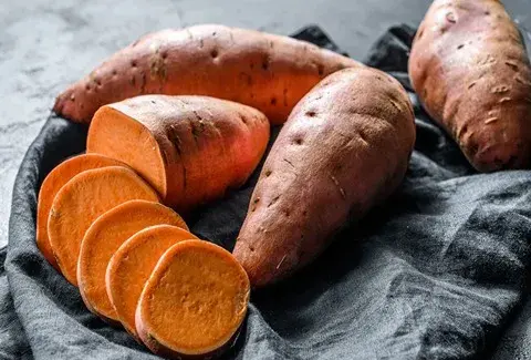 عکس سیب زمینی شیرین وحشی