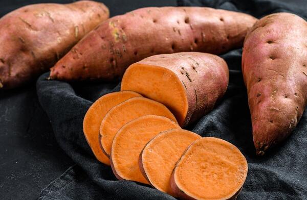 عکس سیب زمینی شیرین در ایران