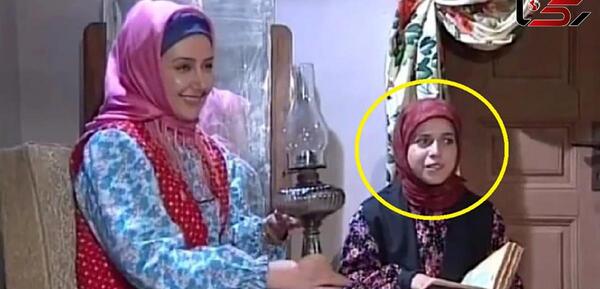 عکس جدید شیرین در سریال پس از باران