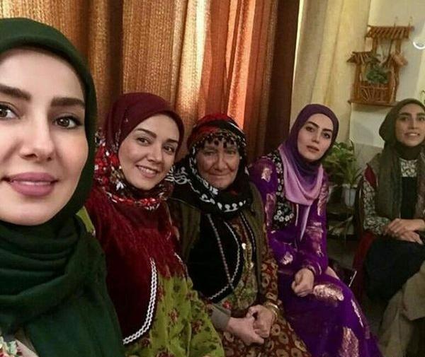عکس بازیگر نقش شیرین در نون خ