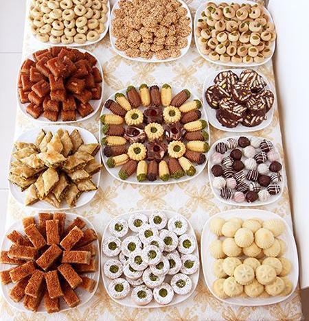 عکس آجیل و شیرینی عید