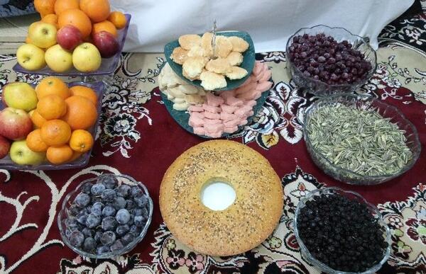 عکس آجیل و شیرینی عید