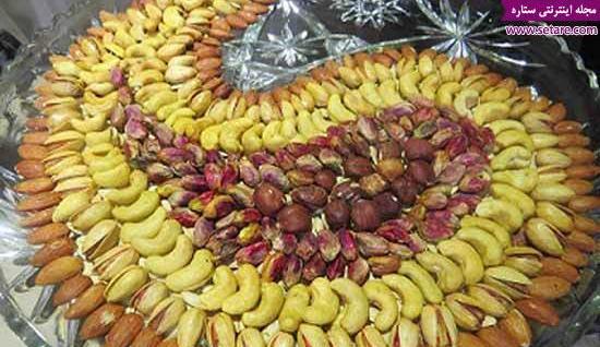 عکس آجیل و شیرینی عید