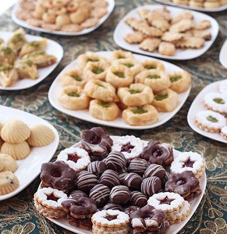 عکس آجیل و شیرینی عید