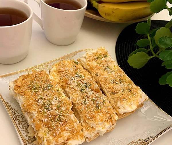 عکس شیرینی ناپلئونی خانگی