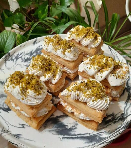 عکس شیرینی ناپلئونی خانگی