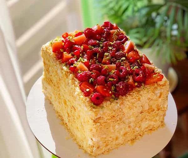 عکس شیرینی ناپلئونی خانگی