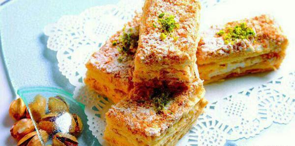 عکس هایی از شیرینی ناپلئونی