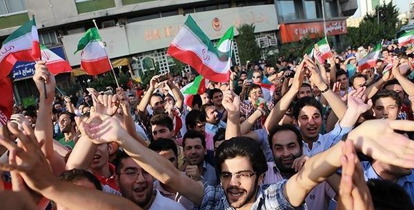 عکس شادی مردم ایران