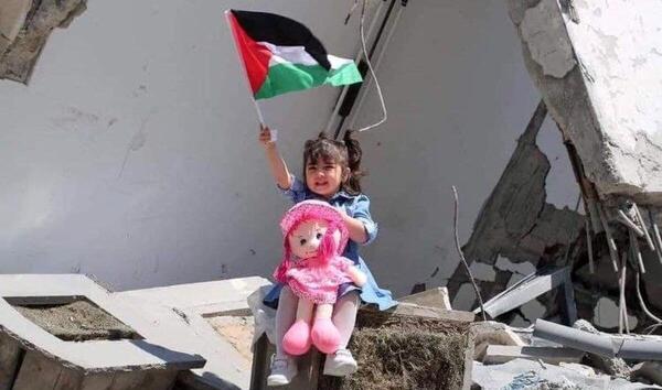عکس شادی کودکان فلسطینی