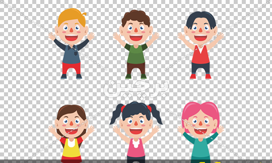 عکس شخصیت کارتونی شادی