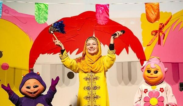 عکس شادی در برنامه کودک