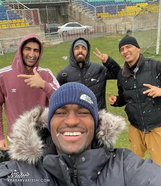 عکس برف شادی پرسپولیس