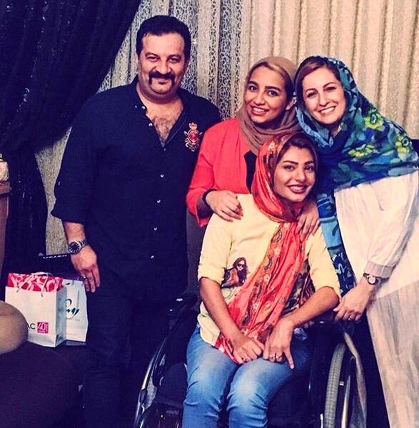 عکس شقایق جودت و همسرش